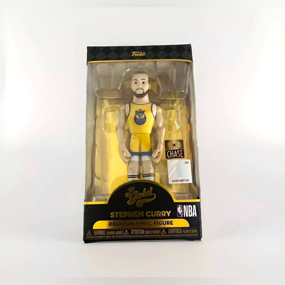 Funko Gold Stephen Curry Vinyl Figure in Yellow and Black